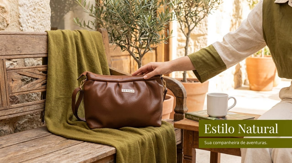 Bolsa Fashion - Estilo Couro